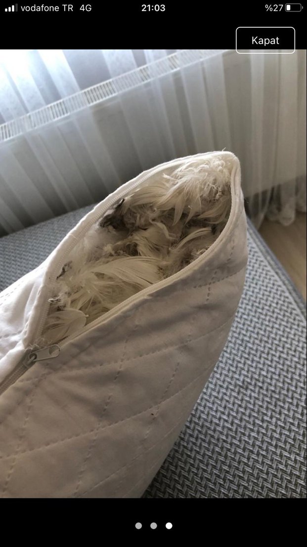 kaz tüyü yastık - Görsel 3