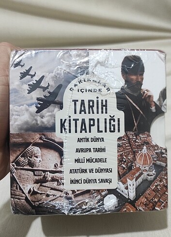 Beden Dakikalar içinde tarih kitaplığı seti