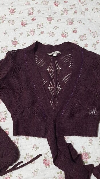 Crop hırka