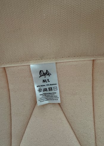 Bej Elastik Hamile Korse inceltici - Görsel 3