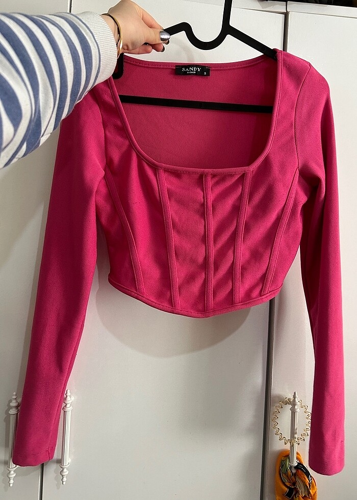 Pembe bluz - Görsel 2