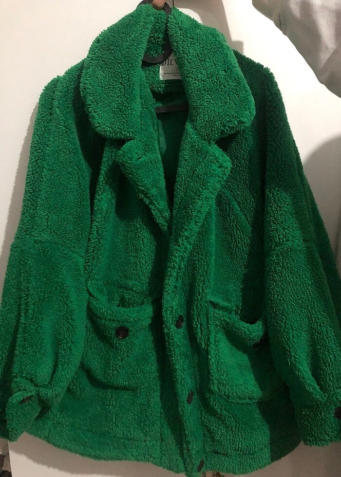 Dilvin yeşil kürk - Görsel 3