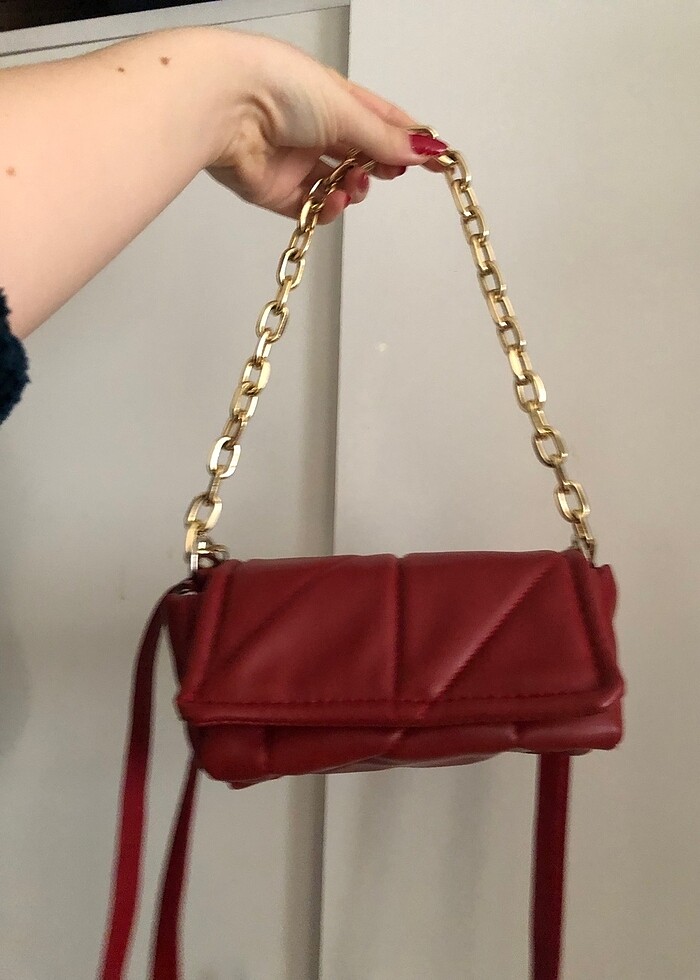 Bordo çanta - Görsel 3