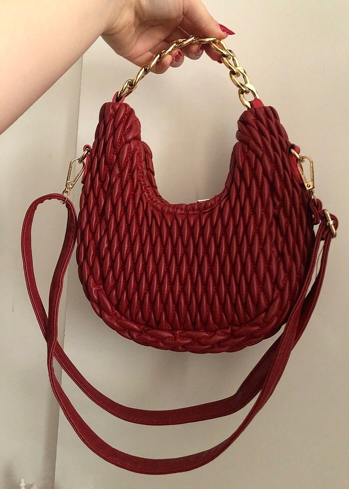 Bordo çanta - Görsel 2