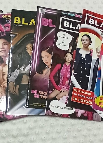 Beden Renk 2022-2023 blackpink dergi