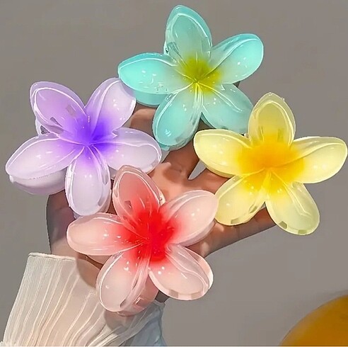 lotus çiçeği saç tokası
