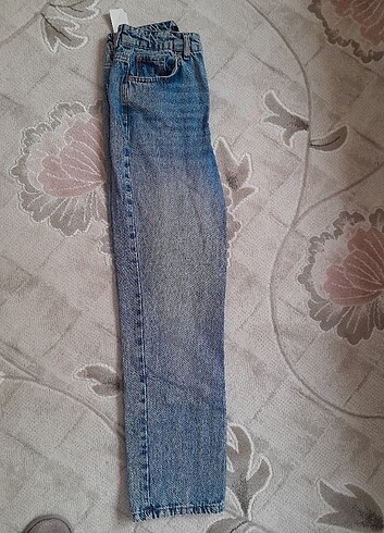 34 Beden Yüksek bel straight jean 