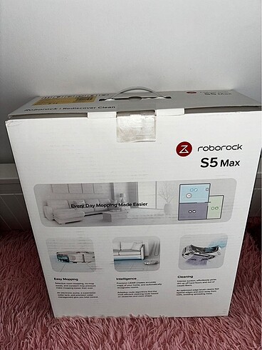 roborock S5 Max Siyah Robot Süpürge - Görsel 5