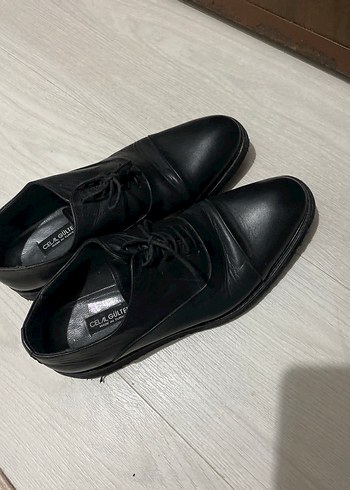 Siyah Bağcıklı Erkek Klasik Ayakkabı - Görsel 2