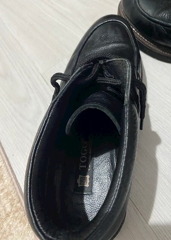 Klasik Siyah Deri Erkek Botları - Görsel 2