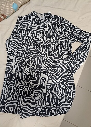 Manuka desenli body