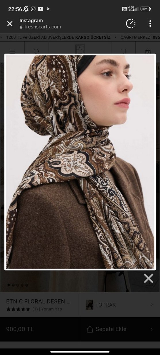 frescharf şal - Görsel 3