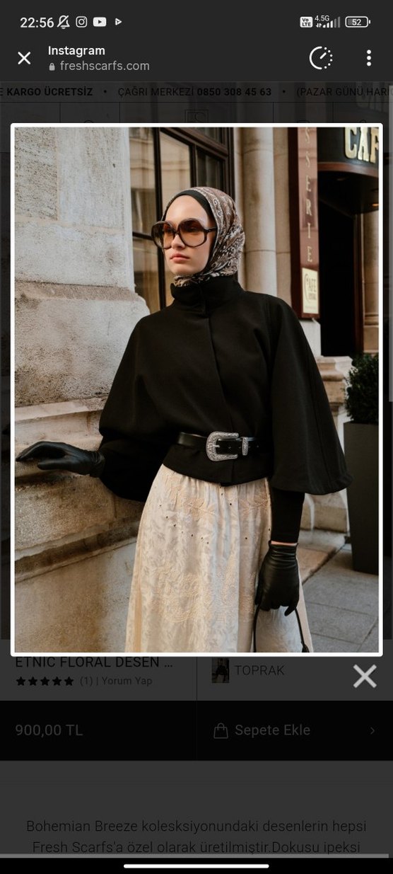 frescharf şal - Görsel 2