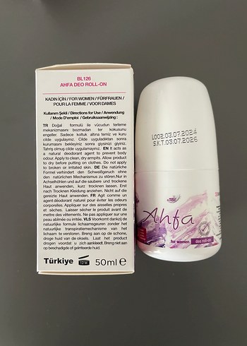 Ahfa Kadın Roll-On Deodorant 5 adet - Görsel 2