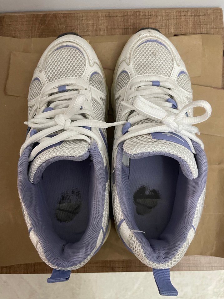 Pull&Bear Beyaz Kadın Spor Ayakkabı - Görsel 4