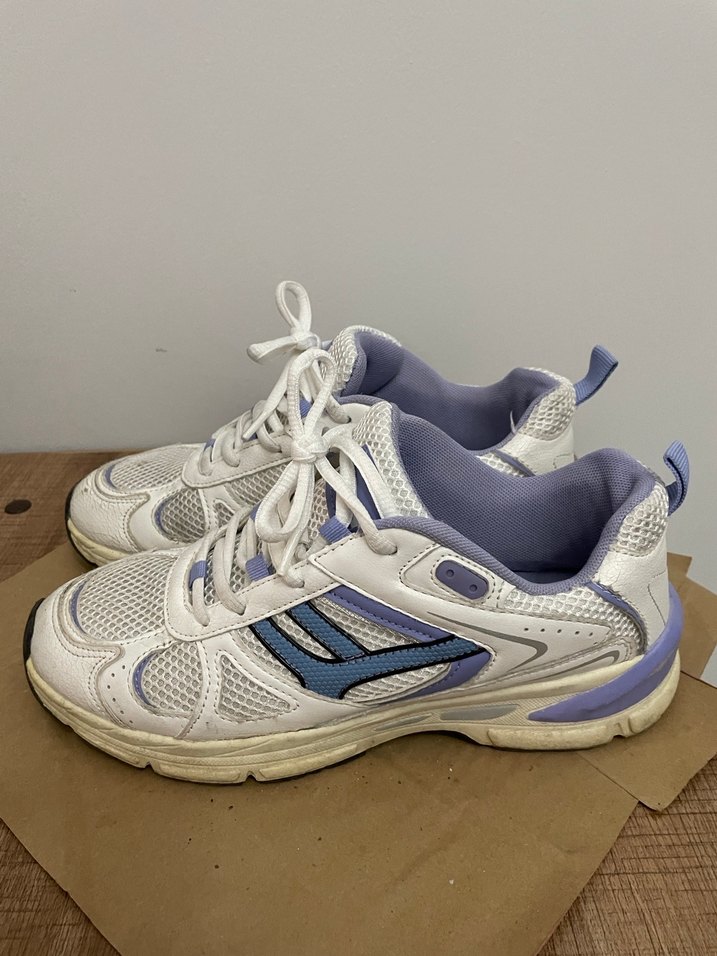 Pull&Bear Beyaz Kadın Spor Ayakkabı - Görsel 2