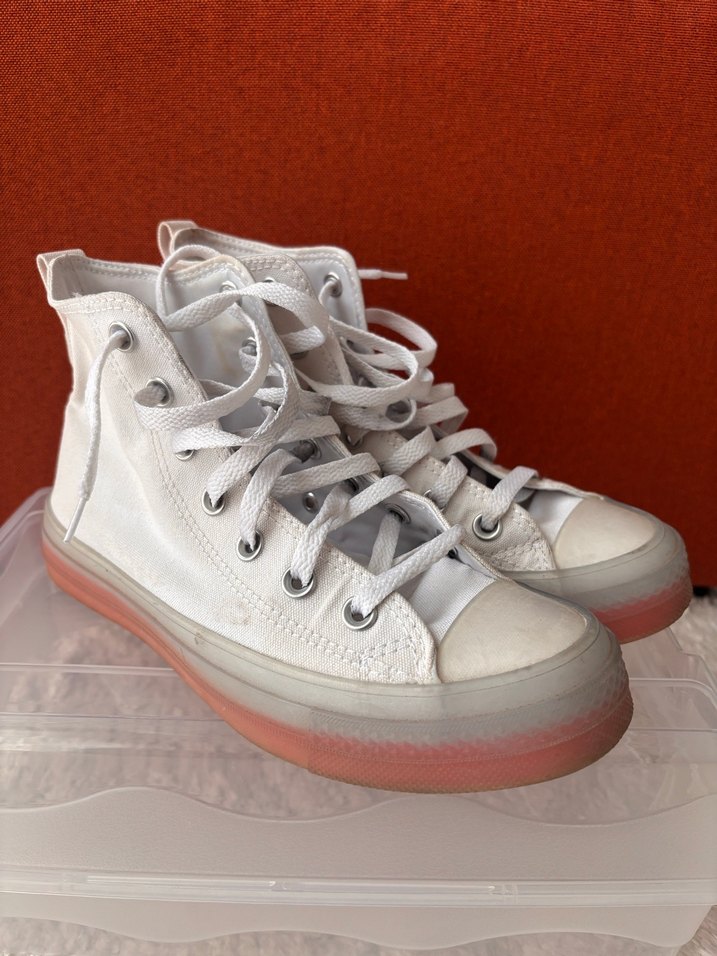 Converse Chuck Taylor Beyaz Sneaker - Görsel 2