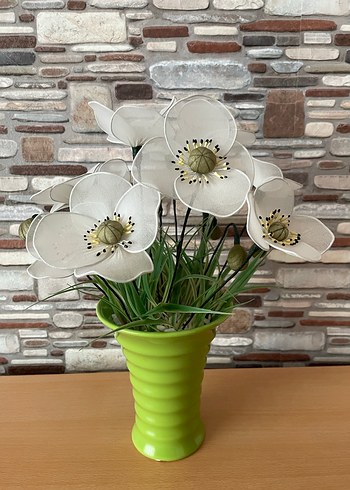 El Yapımı Çorap Çiçek - Görsel 6