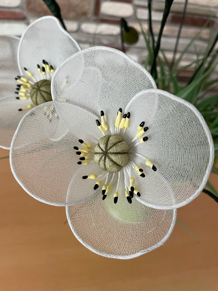 El Yapımı Çorap Çiçek - Görsel 4