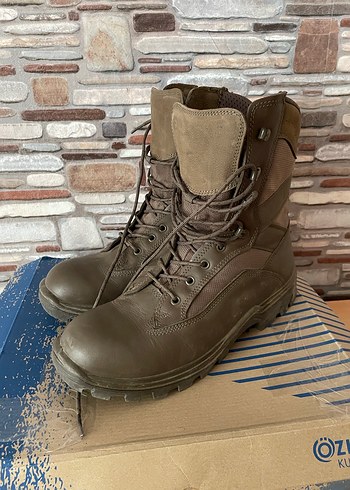 Erkek Kahverengi Askeri Bot - Görsel 4