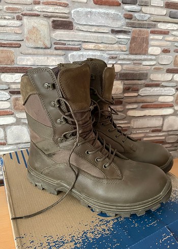 Erkek Kahverengi Askeri Bot - Görsel 2