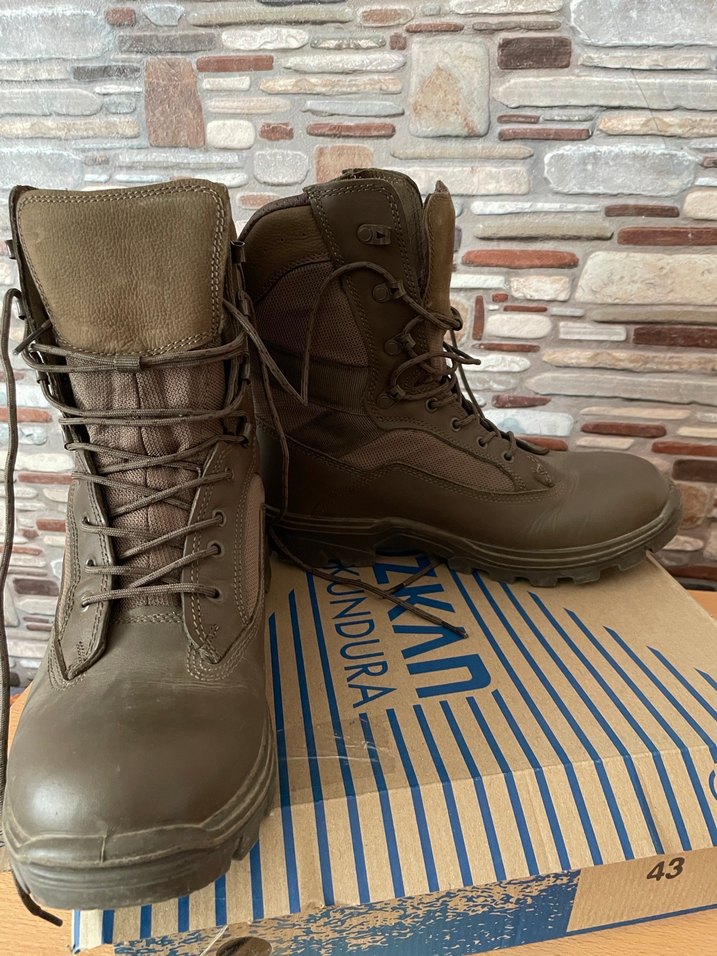 Erkek Kahverengi Askeri Bot - Görsel 5