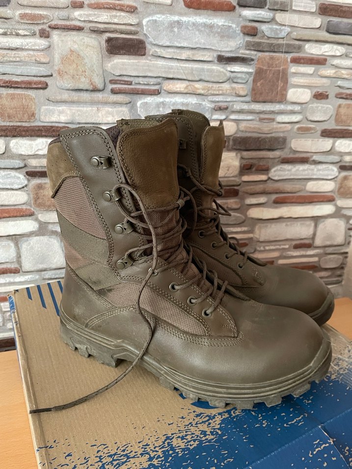 Erkek Kahverengi Askeri Bot - Görsel 2