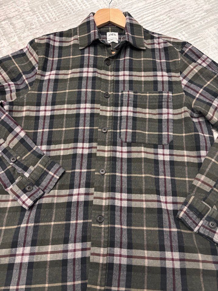 Erkek Zara Oduncu Gömlek - Görsel 5