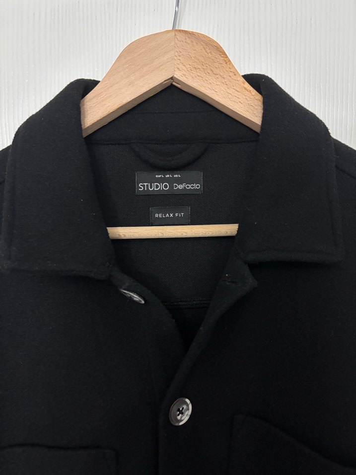 RELAX FiT POLO YAKA GÖMLEK CEKET - Görsel 3