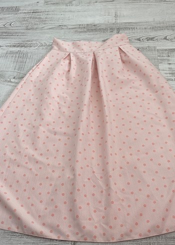 Pembe Pileli uzun etek