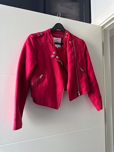 Bershka Bershka Kırmızı Ceket