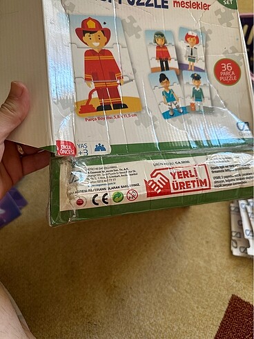  Eğitici Puzzle + 3 yaş