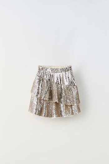 zara pullu etek
