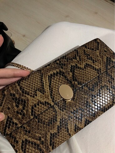 Mango Mango leopar desenli çanta