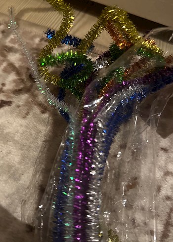 Renkli Püsküllü Kedi Oyuncağı - Görsel 2