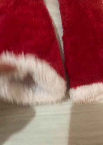 Kız Çocuk Kırmızı Peluş Karakter Ev Terliği - Görsel 2