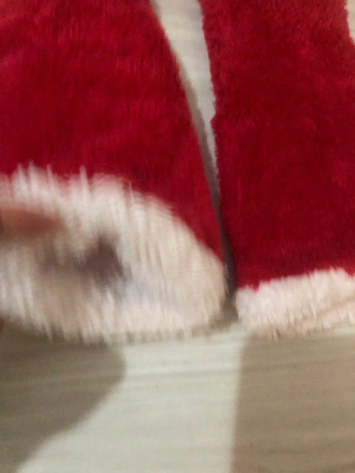 Kız Çocuk Kırmızı Peluş Karakter Ev Terliği - Görsel 2