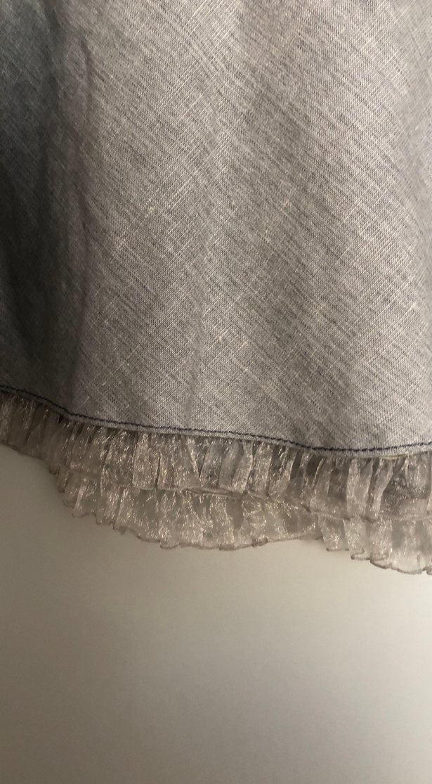 Bohem Midi Hamile Etek Bej Renk - Görsel 4