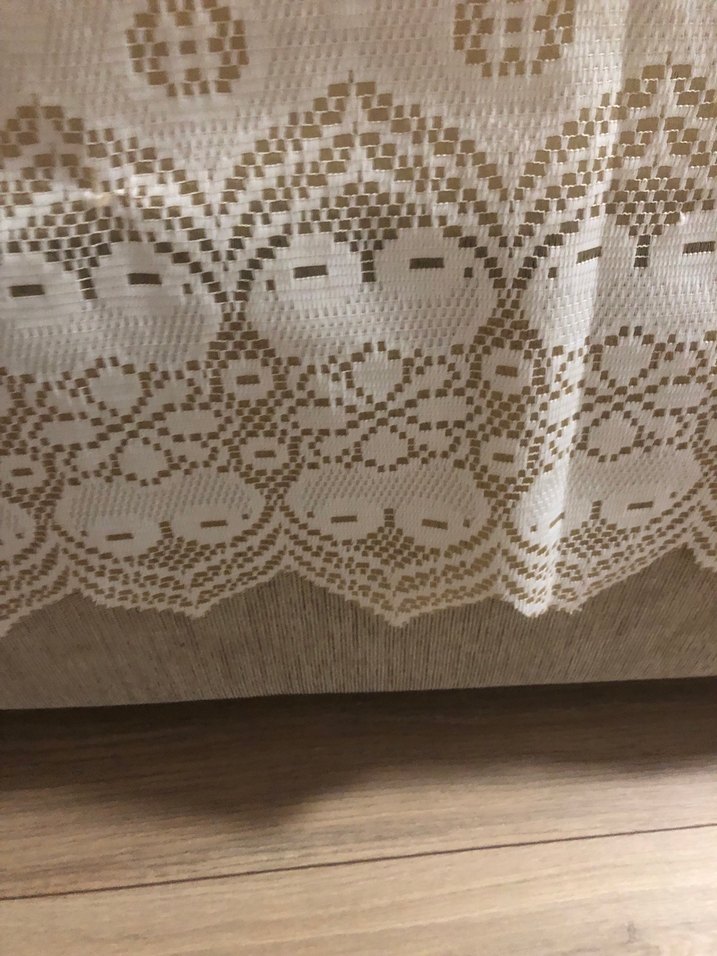 İşlemeli Beyaz Parlak Yatak Örtüsü - Görsel 4