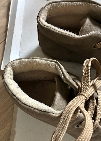 Kadın Bej Bağcıklı Bot - Görsel 2