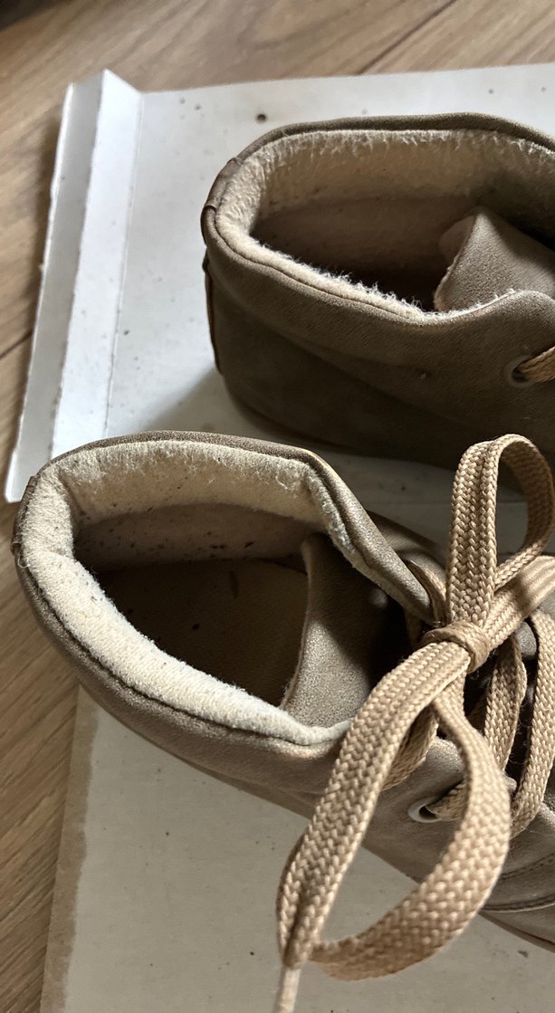 Kadın Bej Bağcıklı Bot - Görsel 2