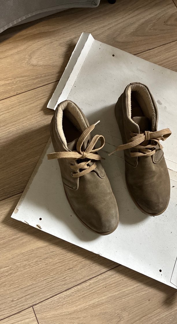 Kadın Bej Bağcıklı Bot - Görsel 3