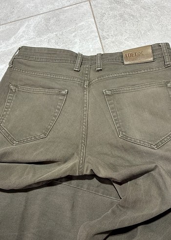 Erkek yeşil kot pantolon - Görsel 5