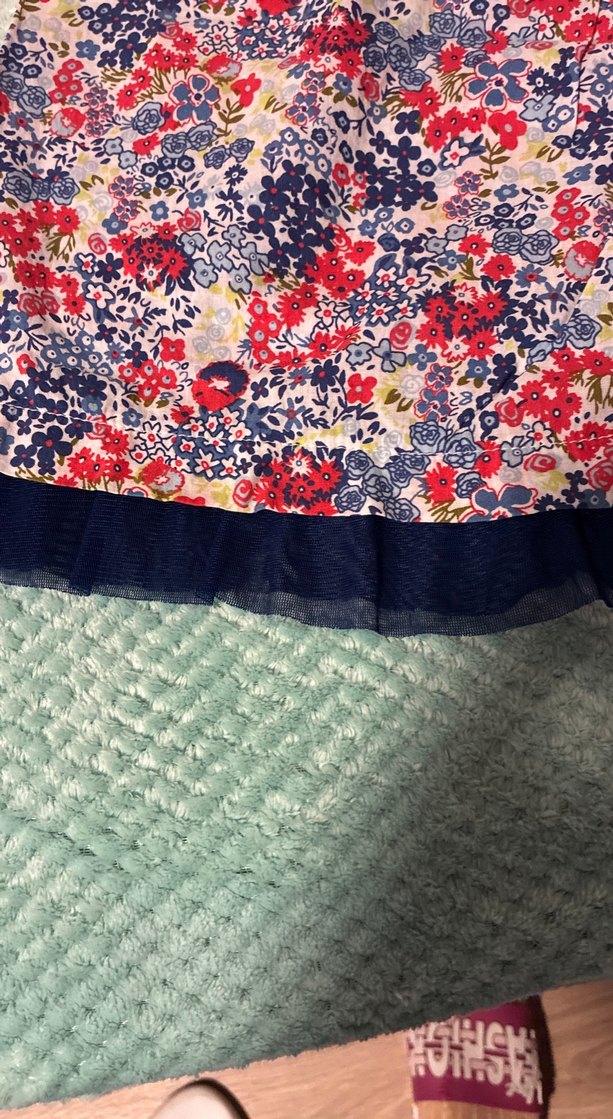 Renkli Midi Bohem elbise - Görsel 5