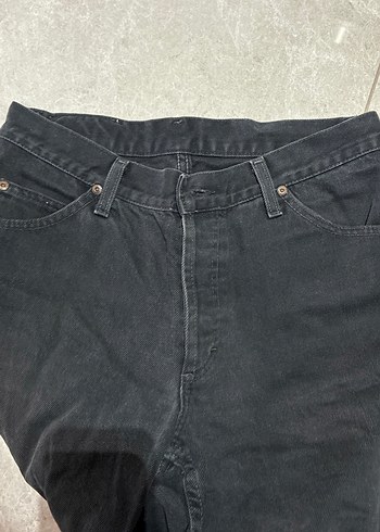 Siyah Rahat Kesim erkek pantolon - Görsel 3