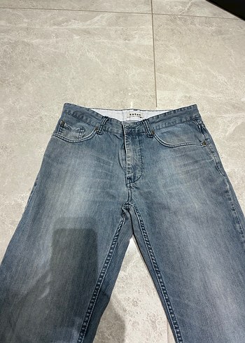 Gri Erkek Denim Regular Fit Jean - Görsel 2
