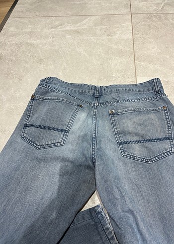 Gri Erkek Denim Regular Fit Jean - Görsel 4