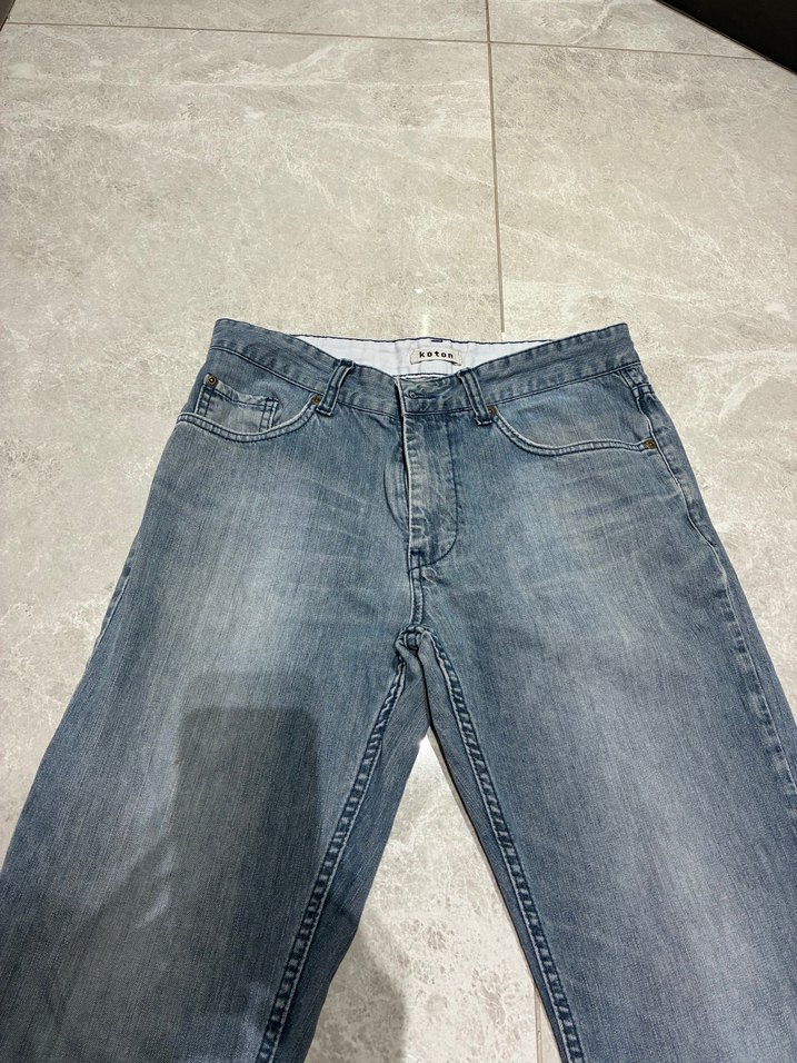 Gri Erkek Denim Regular Fit Jean - Görsel 2