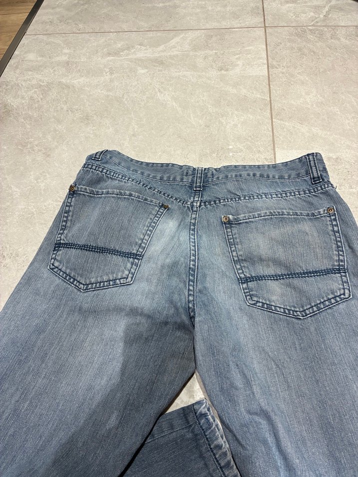 Gri Erkek Denim Regular Fit Jean - Görsel 4