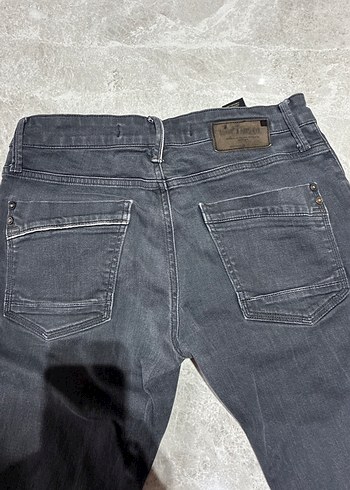 Gri Regular Fit Erkek Kot Pantolon - Görsel 7